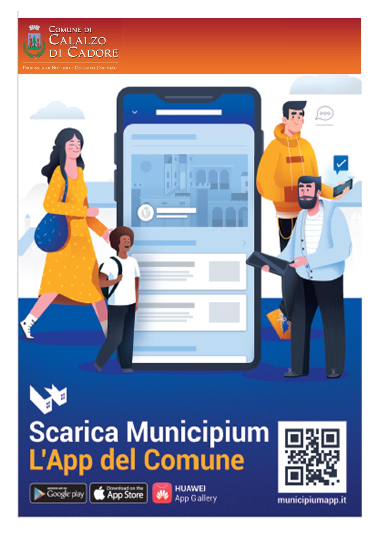 Scarica Municipium, l'app del Comune 