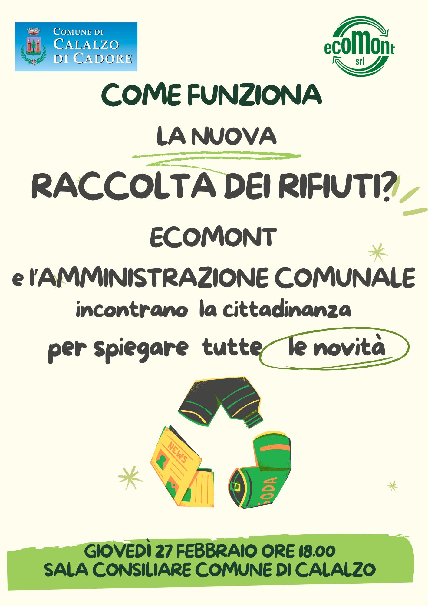 Come funziona la nuova raccolta dei rifiuti? 